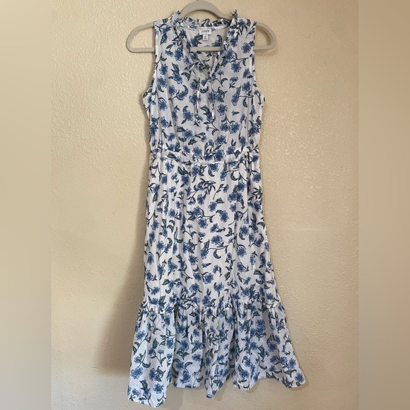 J. Crew Factory Dresses & Skirts - J. Crew Floral Sleeveless Maxi Dress